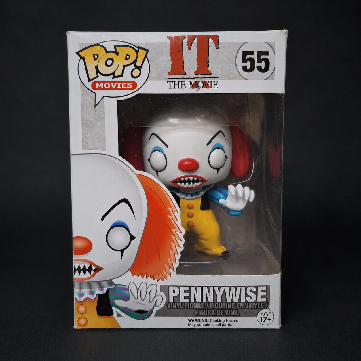 Funko Pop! Movies Pennywise #55 – IT 1990 Classic Horror Collectible