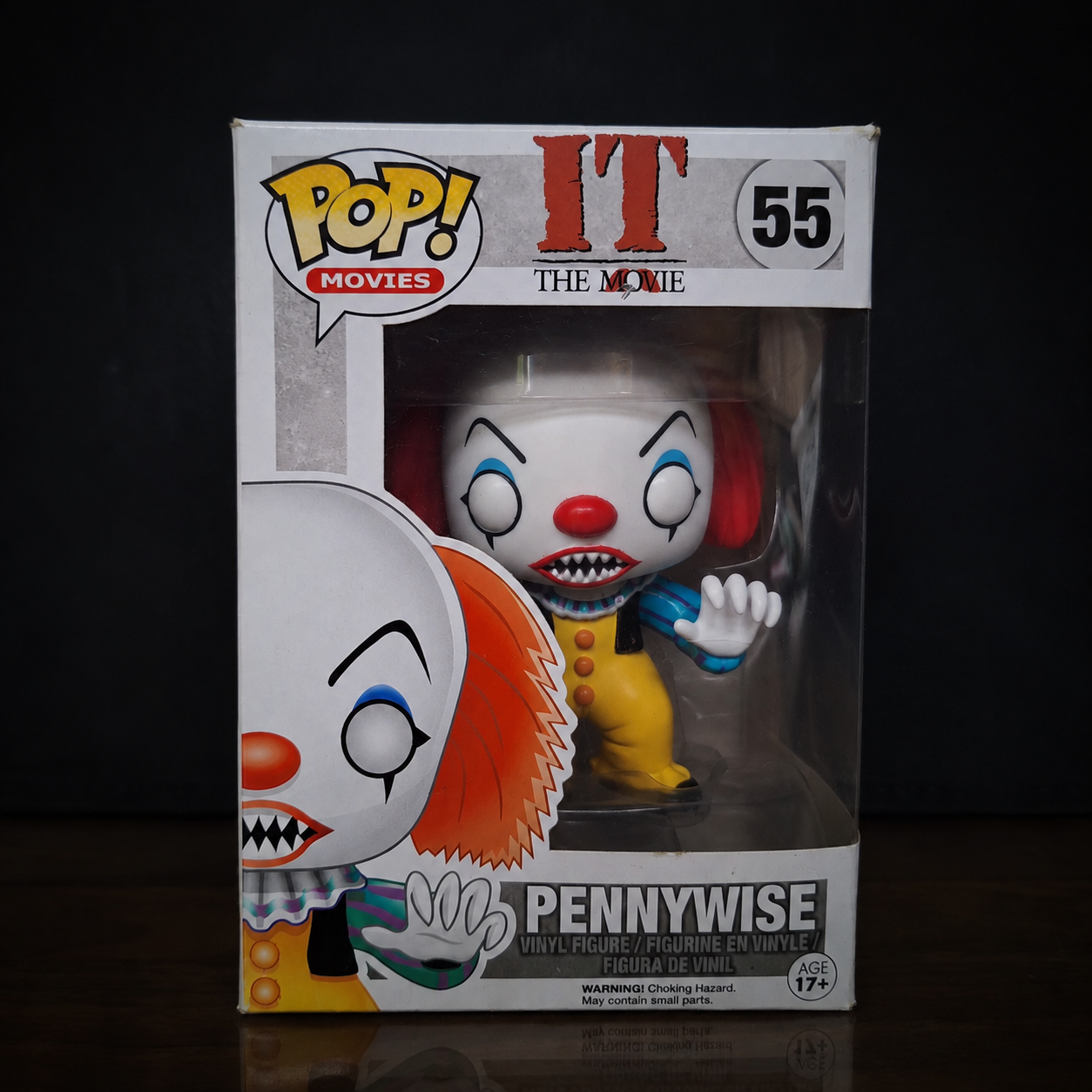 Funko Pop! Movies Pennywise #55 – IT 1990 Classic Horror Collectible