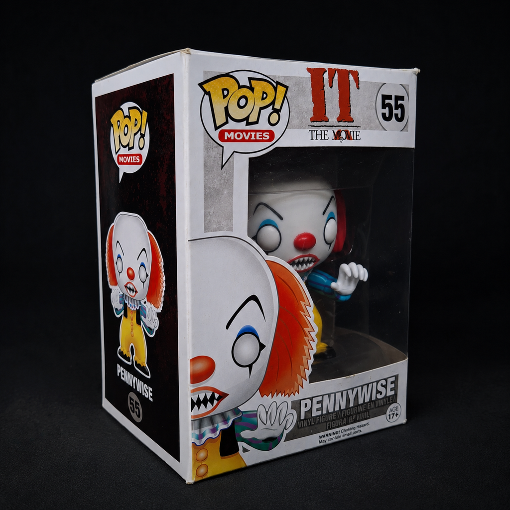 Funko Pop! Movies Pennywise #55 – IT 1990 Classic Horror Collectible