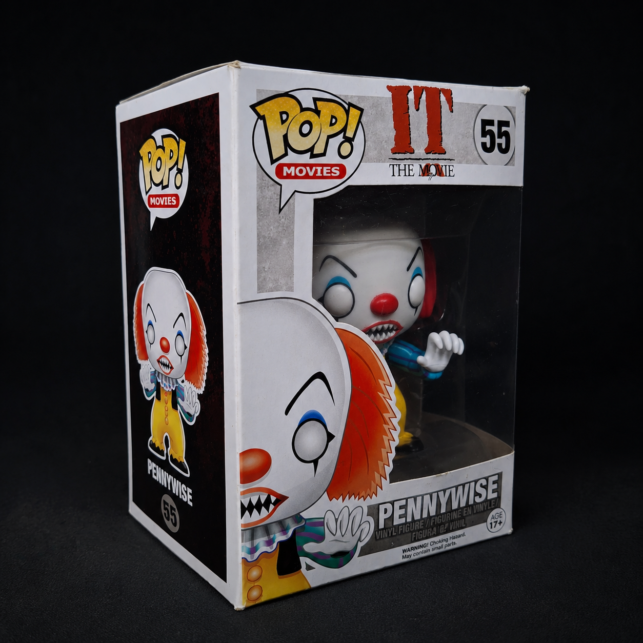 Funko Pop! Movies Pennywise #55 – IT 1990 Classic Horror Collectible