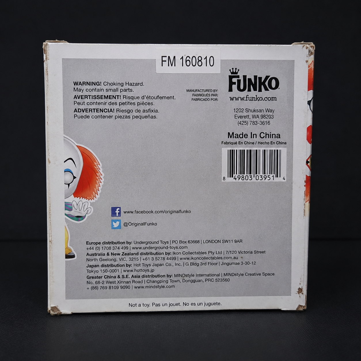 Funko Pop! Movies Pennywise #55 – IT 1990 Classic Horror Collectible