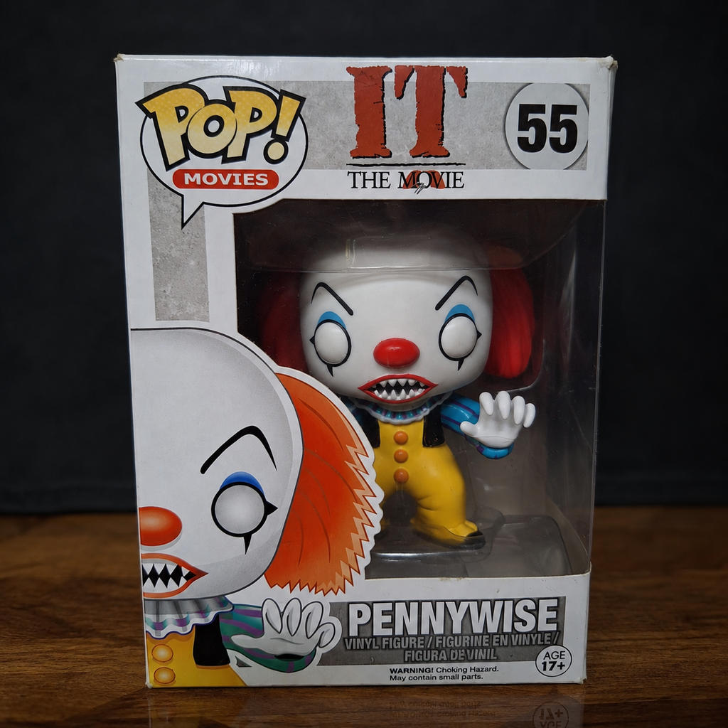 Funko Pop! Movies Pennywise #55 – IT 1990 Classic Horror Collectible