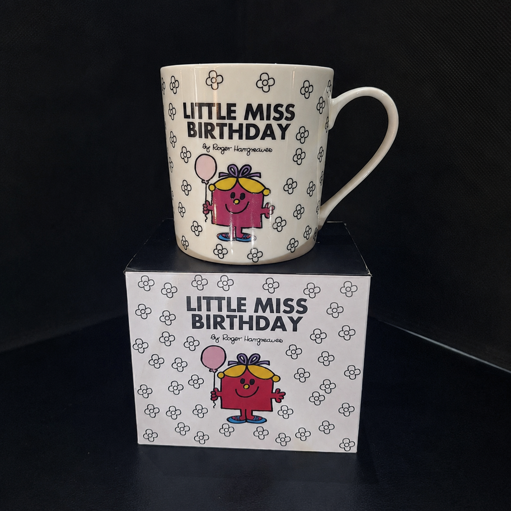 Little Miss Birthday Bone China Mug with Gift Box – 2024 Mr. Men Little Miss