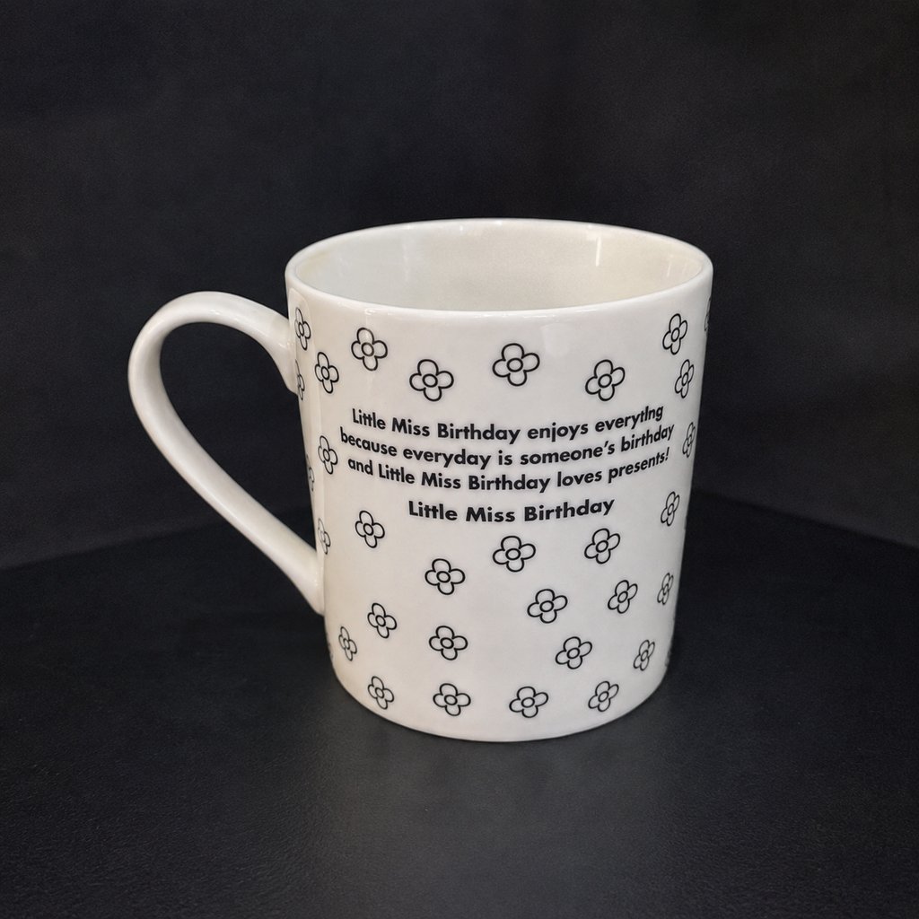 Little Miss Birthday Bone China Mug with Gift Box – 2024 Mr. Men Little Miss