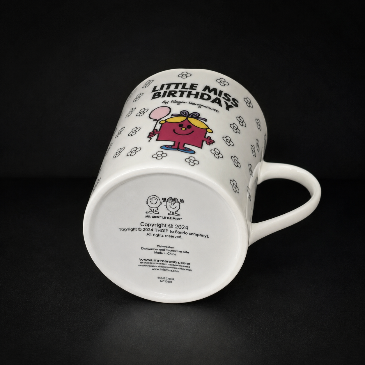 Little Miss Birthday Bone China Mug with Gift Box – 2024 Mr. Men Little Miss
