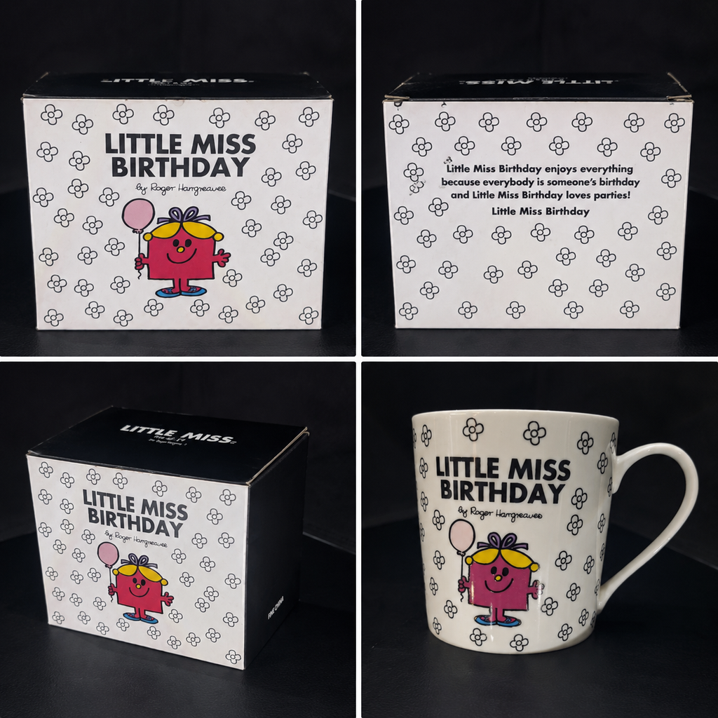 Little Miss Birthday Bone China Mug with Gift Box – 2024 Mr. Men Little Miss