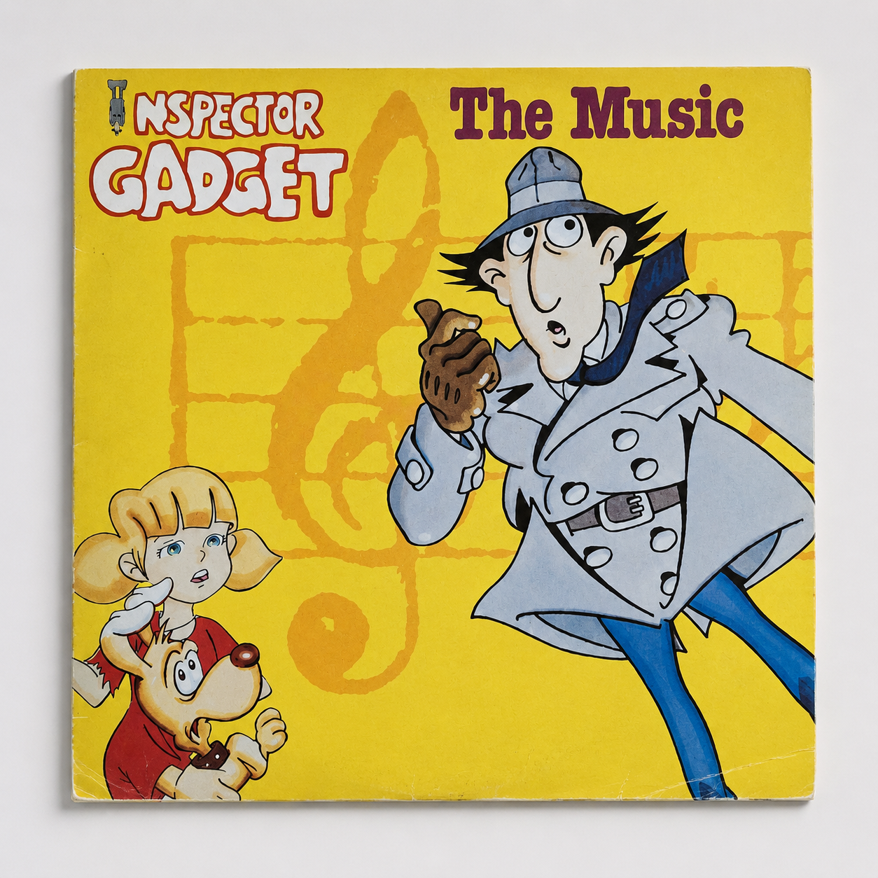 Inspector Gadget – The Music | ABC Records 1986 Vinyl LP L 18006 Australian Pressing