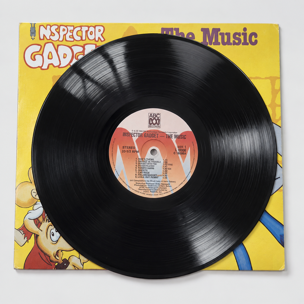 Inspector Gadget – The Music | ABC Records 1986 Vinyl LP L 18006 Australian Pressing