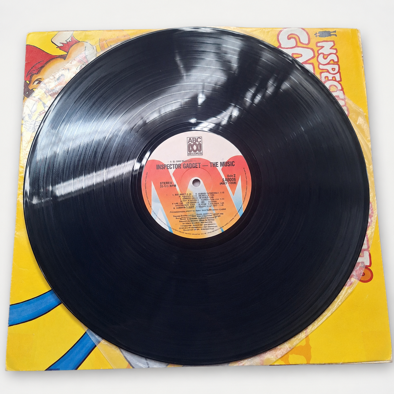 Inspector Gadget – The Music | ABC Records 1986 Vinyl LP L 18006 Australian Pressing