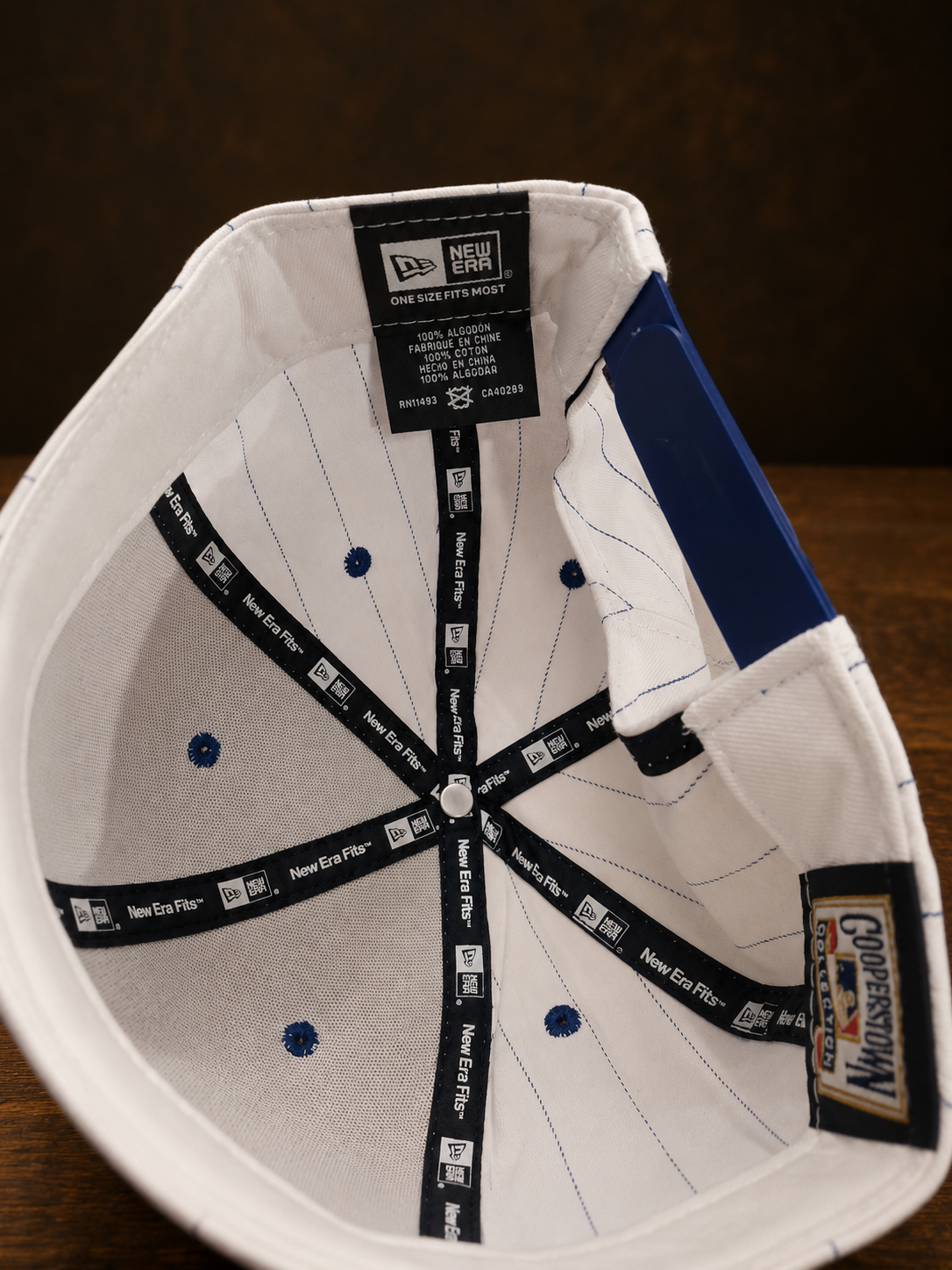 New Era Milwaukee Brewers 9FIFTY Cooperstown Pinstripe Snapback – New