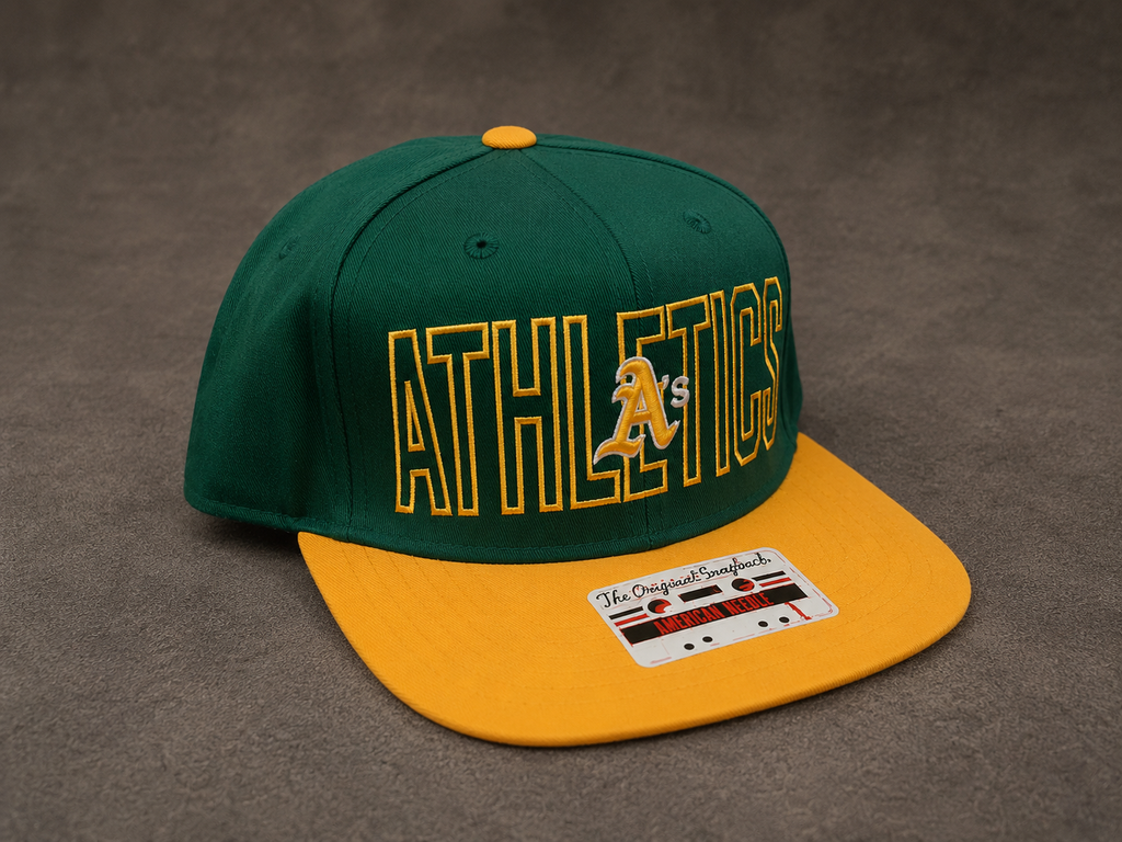 Vintage American Needle Oakland Athletics Cooperstown Snapback Cap – New With Sticker