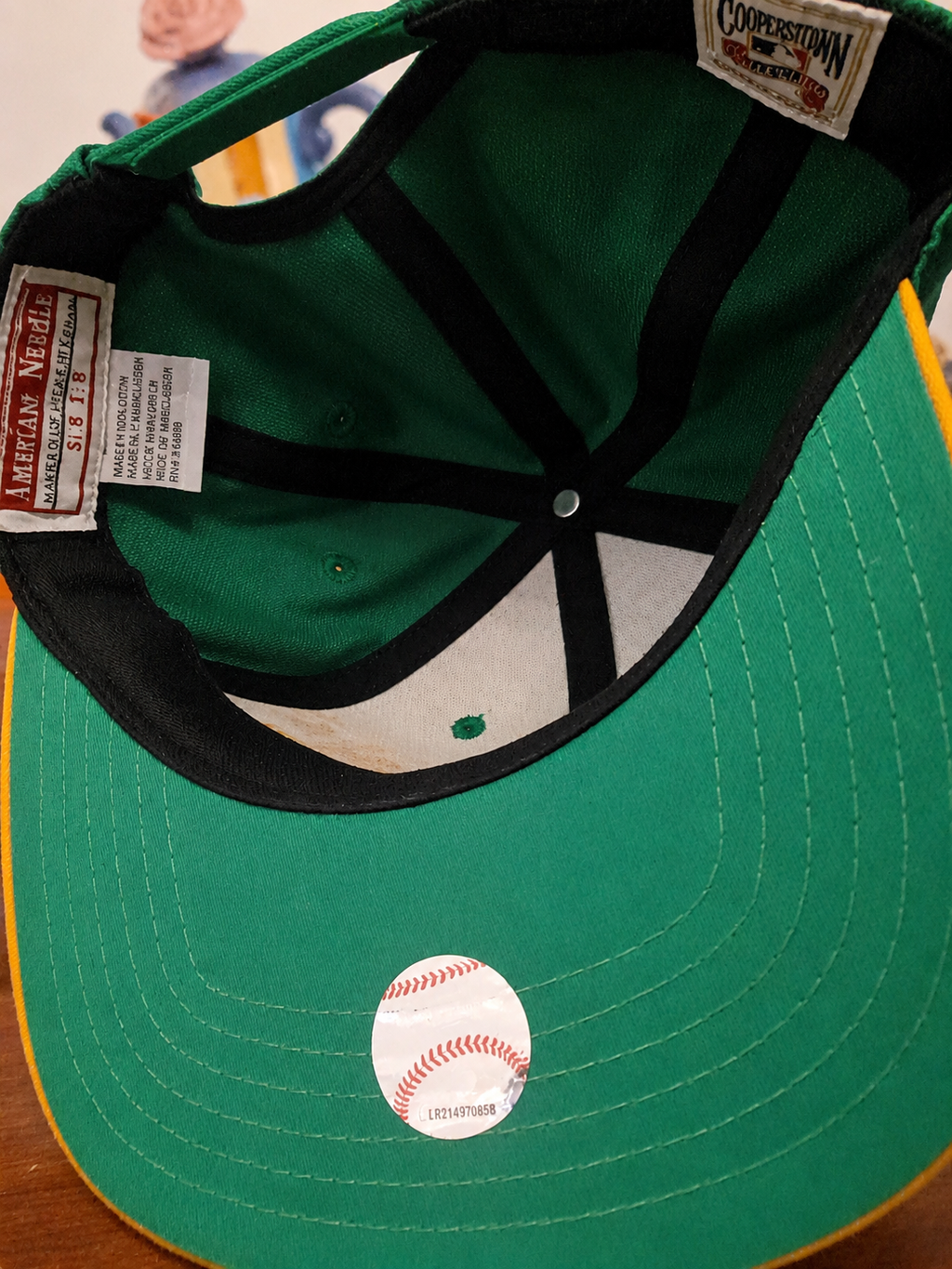Vintage American Needle Oakland Athletics Cooperstown Snapback Cap – New With Sticker