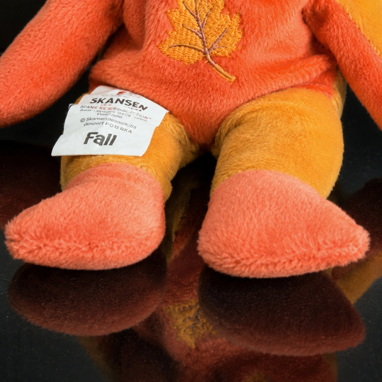 Skansen Beanie Kids Fall the Autumn Bear BK200 – Tagged 2000 Vintage Plush