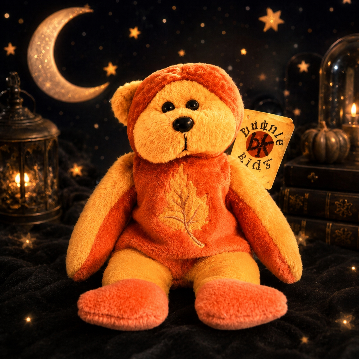 Skansen Beanie Kids Fall the Autumn Bear BK200 – Tagged 2000 Vintage Plush