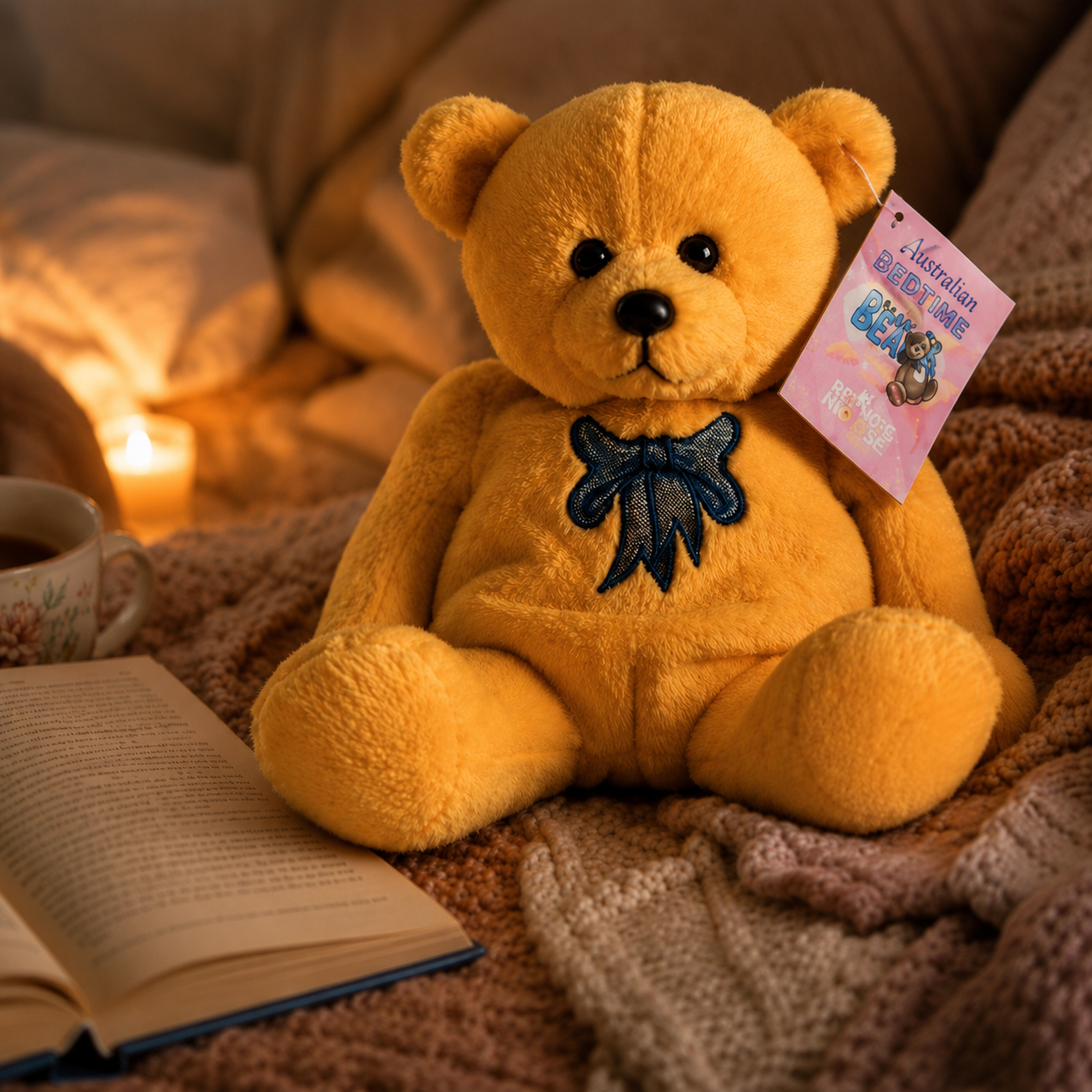 Skansen Charm Bear Teddy – Original Collectible Charm & Tags