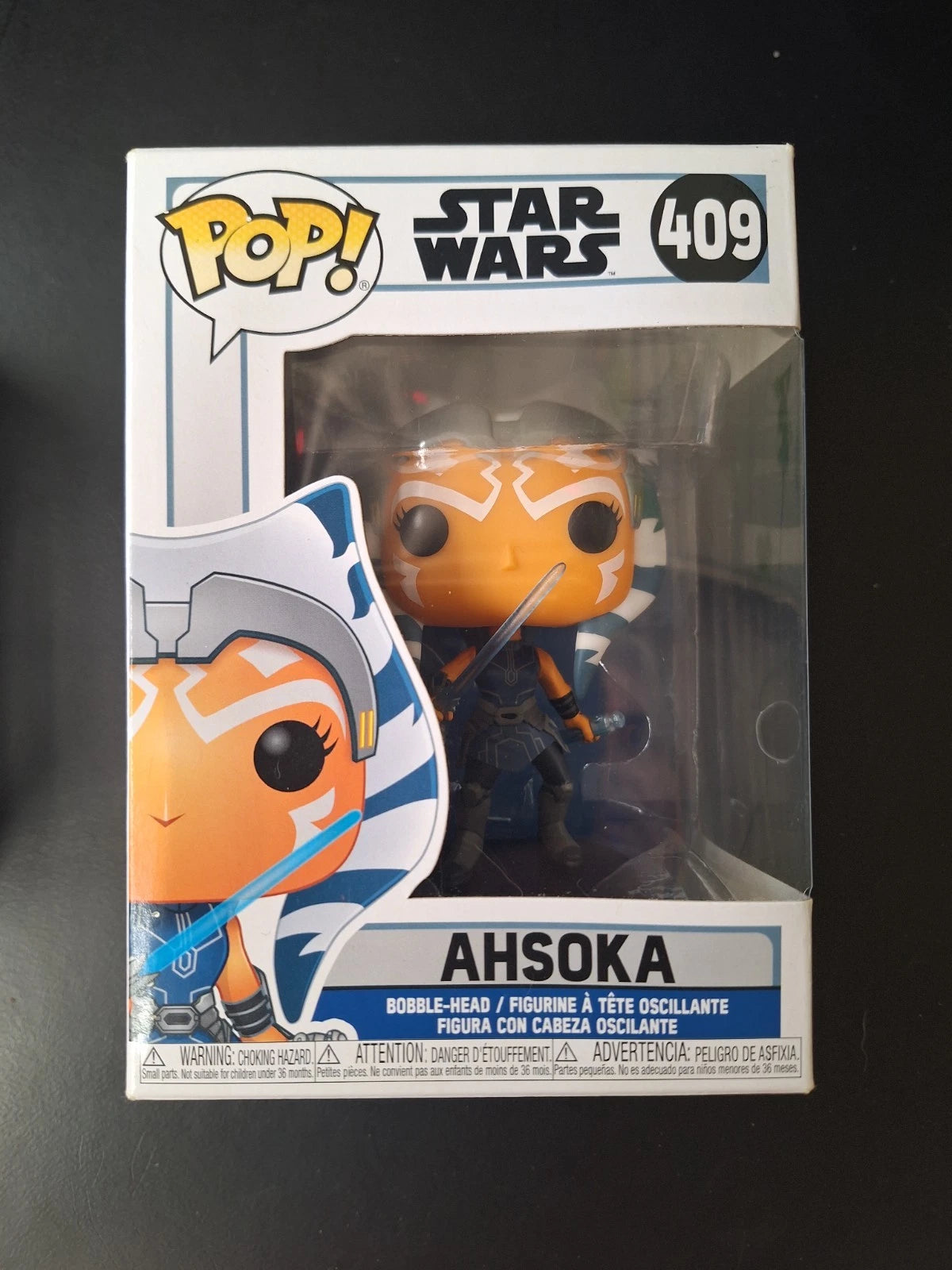 Funko Pop! Star Wars Ahsoka #409 & Sabine Wren Masked #131 Bundle