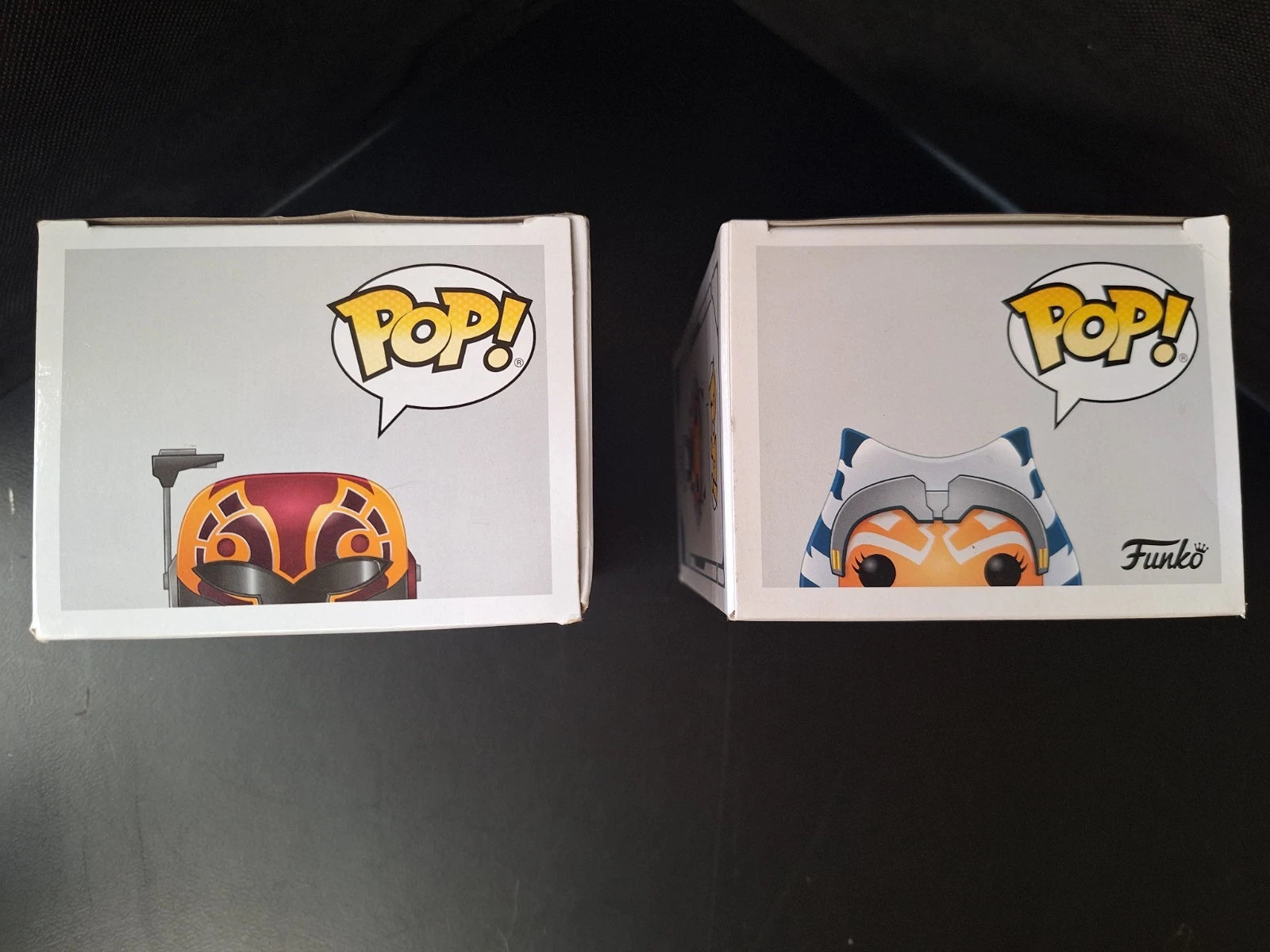 Funko Pop! Star Wars Ahsoka #409 & Sabine Wren Masked #131 Bundle