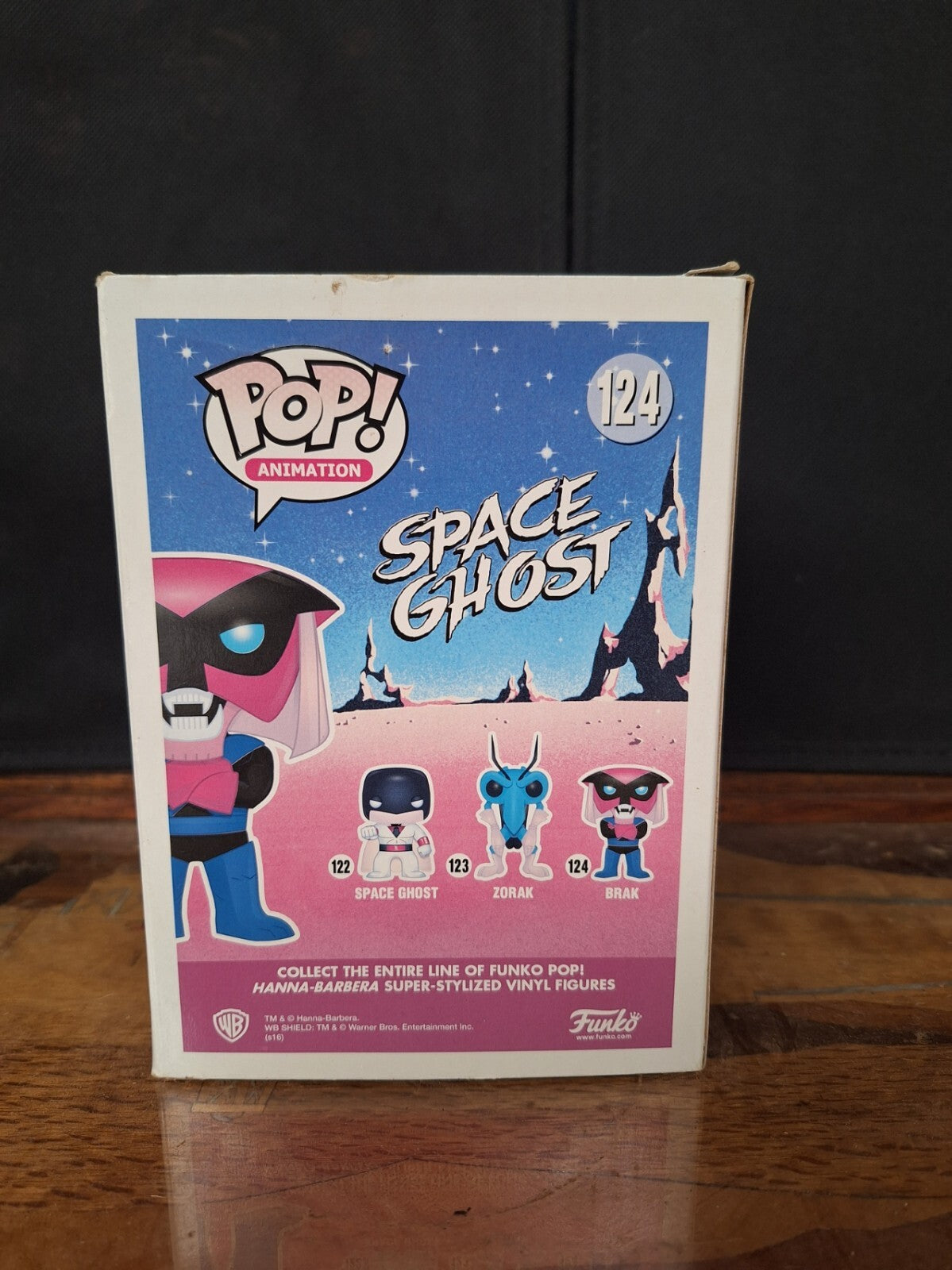 Funko Pop! Animation Space Ghost #124 Brak – 2016 SDCC/SCE Exclusive