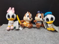 Disneyland Hong Kong Plush Set Donald Daisy Chip Dale w/ Tags