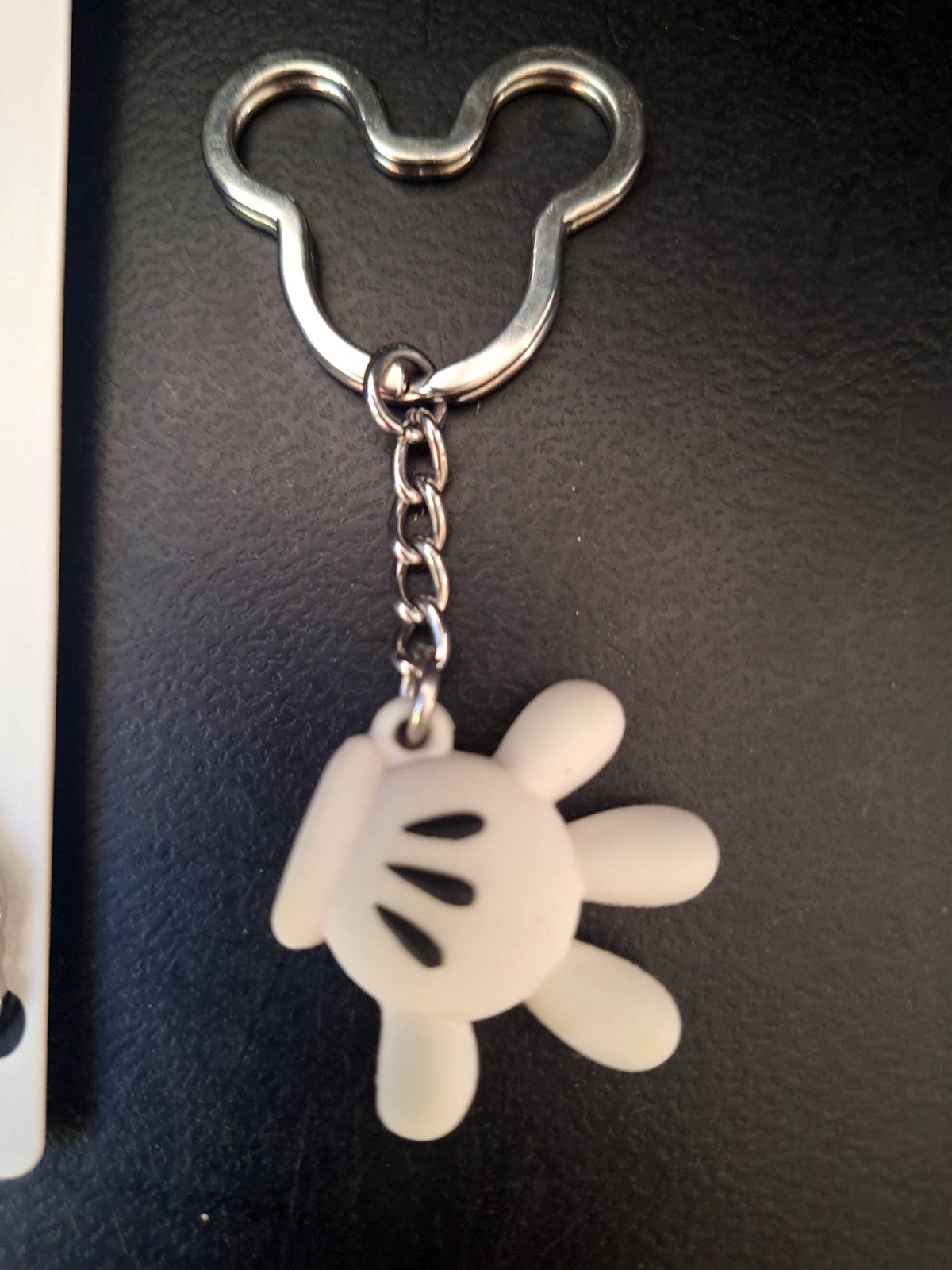 Disney Mickey & Minnie BFF Necklace Set & Mickey Keyring Bundle - Like New