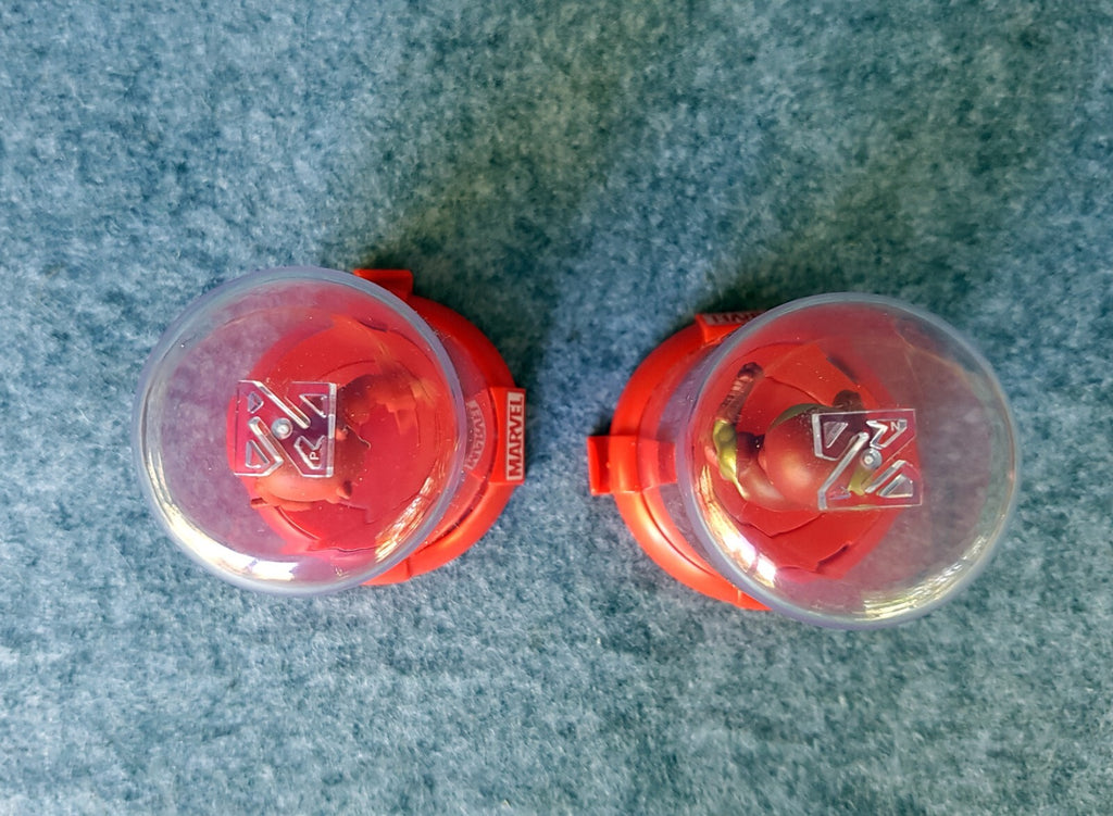 ZAG TOYS DOMEZ MARVEL 80 YEARS COLLECTIBLE Daredevil & Ironman - OOB
