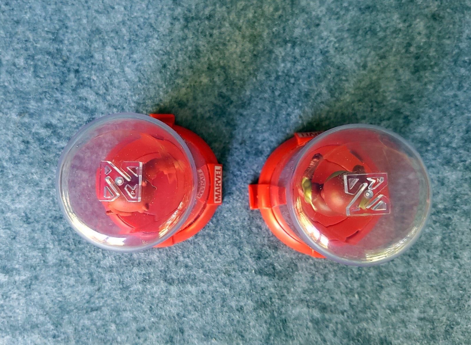 ZAG TOYS DOMEZ MARVEL 80 YEARS COLLECTIBLE Daredevil & Ironman - OOB