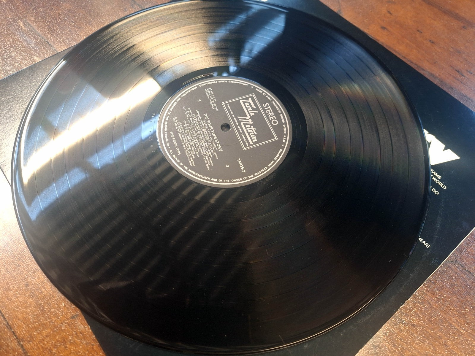 Four Tops Story 1964-72 2LP 1973 Australia Tamla Motown TMOS 1/2 Tested EX