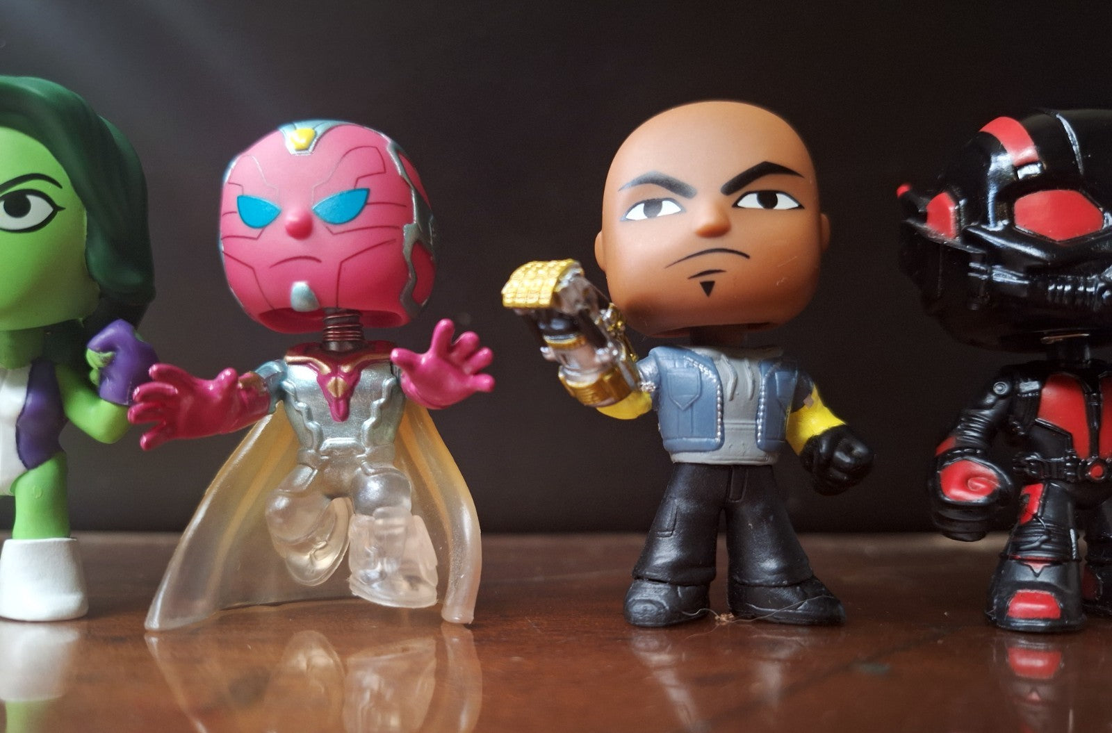 Funko Mystery Minis Marvel Bundle Spider Gwen Vision Ant-Man Captain Marvel Lot