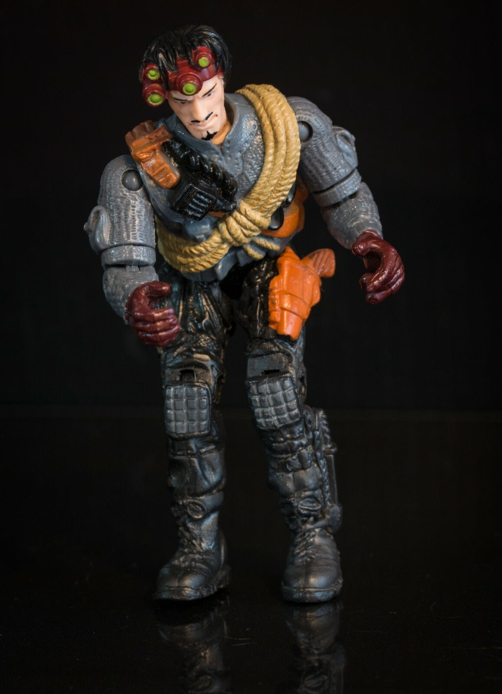 Lanard The Corps Ghost Hiro Nomura Action Figure 2003 3.75"