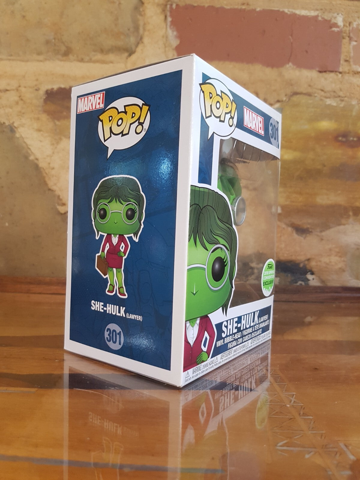 Funko Pop! Marvel She-Hulk Lawyer #301 – 2018 Spring Convention Exclusive