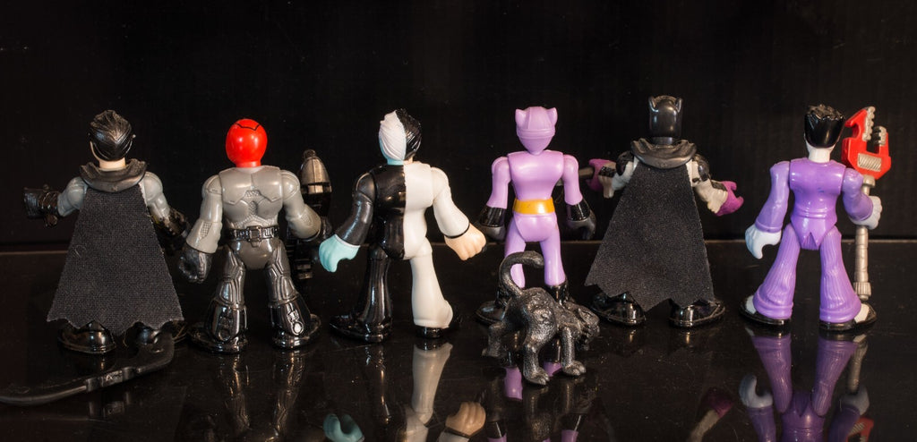 Imaginext DC Super Friends - Blind Bag Figures Series 1 - Lot of 6
