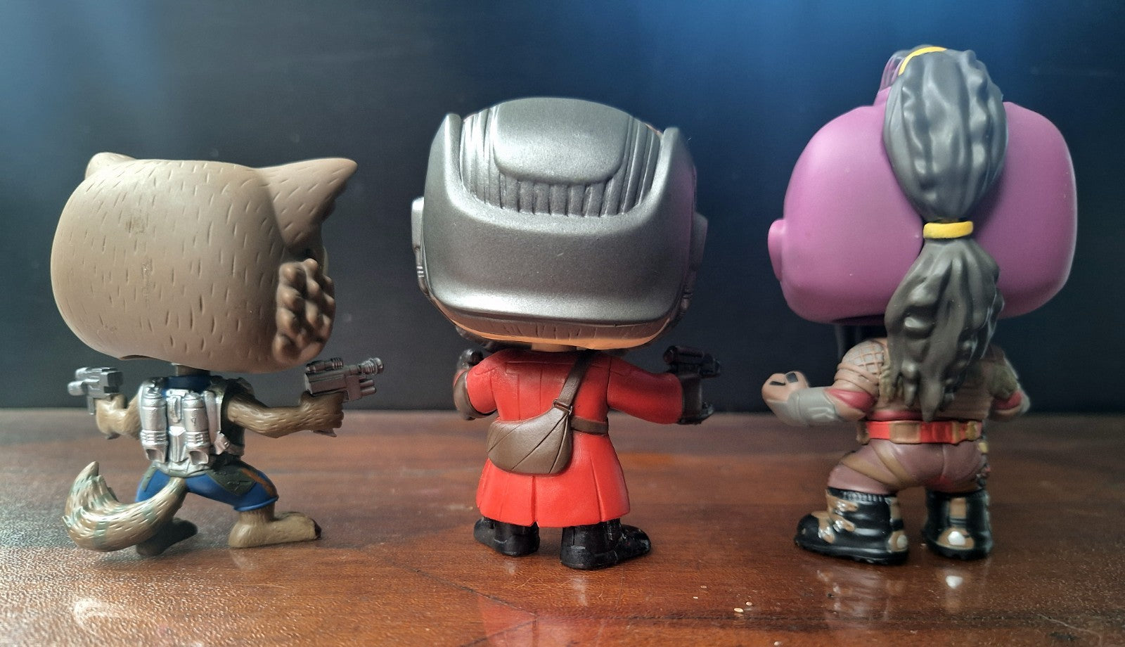 Funko Pop Marvel Guardians Of The Galaxy Bundle Star-Lord Rocket Taserface