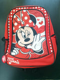 Disney Minnie Mouse Backpack Caprice NWT Insulated Front Pocket School Bag 16"
