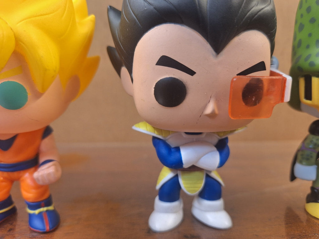 Funko Pop Dragon Ball Z Bundle Goku Frieza Vegeta Cell OOB 5 Figures