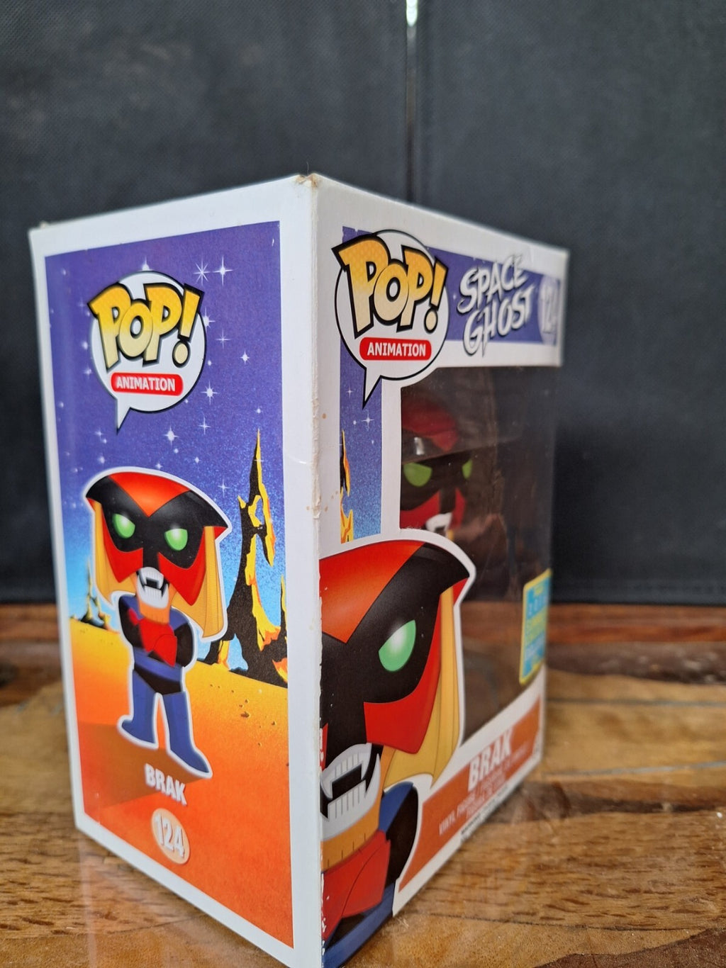 Funko Pop! Animation Space Ghost #124 Brak – 2016 SDCC/SCE Exclusive