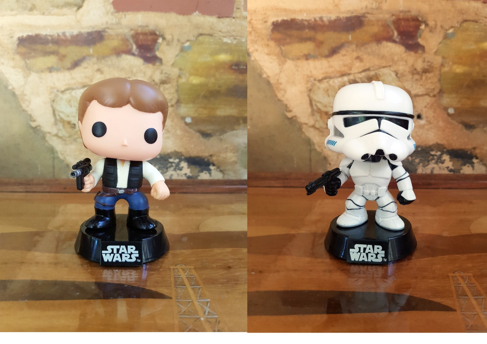 Funko Pop! Star Wars Han Solo #03 & Clone Trooper #21 – Out of Box Bundle
