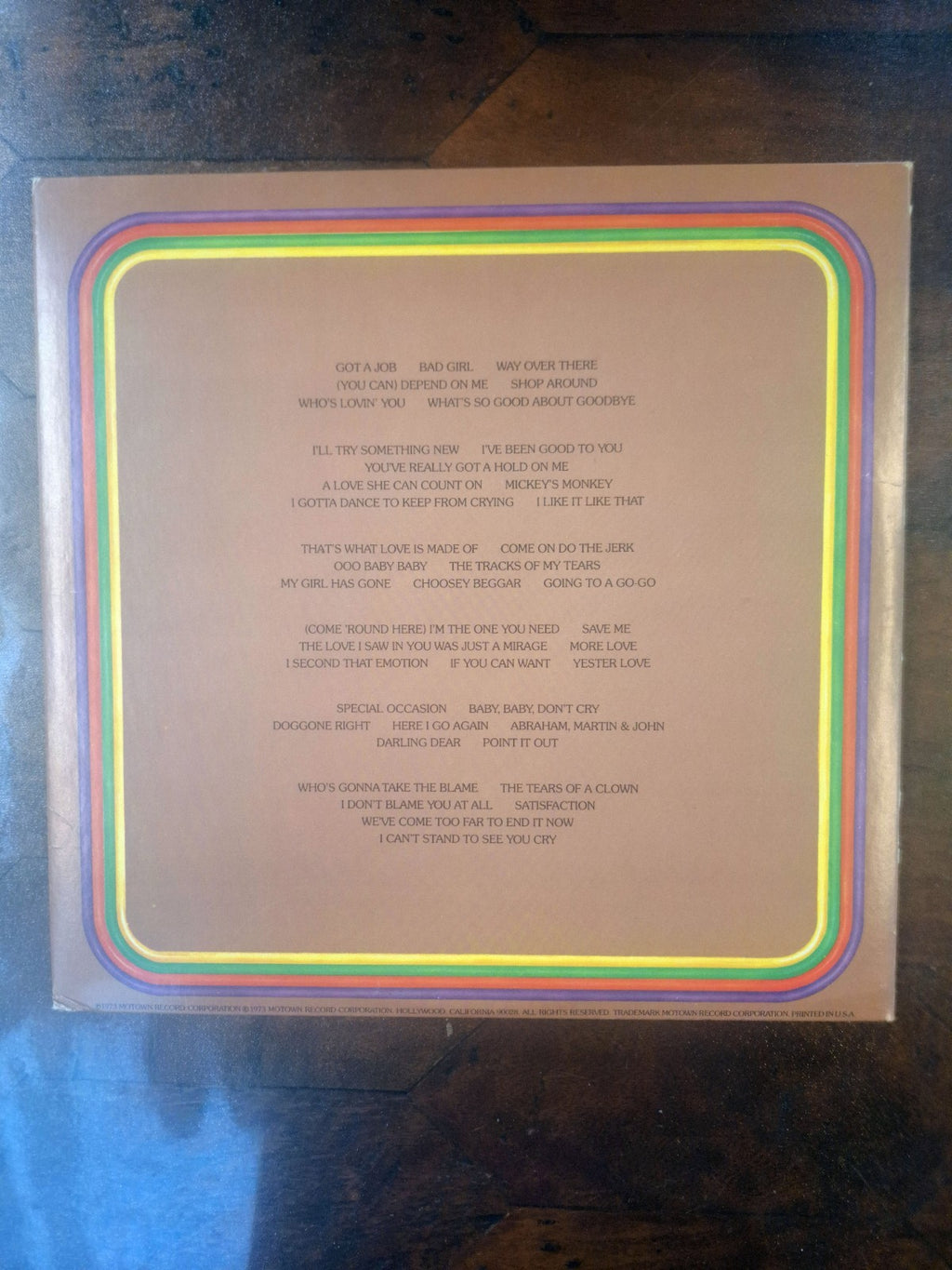 Smokey Robinson & The Miracles Anthology 3LP 1973 US EX/NM Booklet
