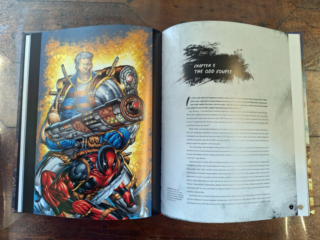 Loot Crate Marvel Deadpool: Drawing the Merc with a Mouth HC book by Manning