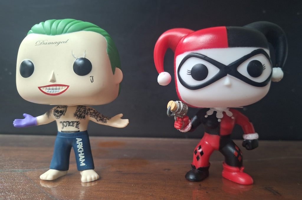 Funko Pop DC Bundle Harley Quinn #34 Joker #96 Batman Villains