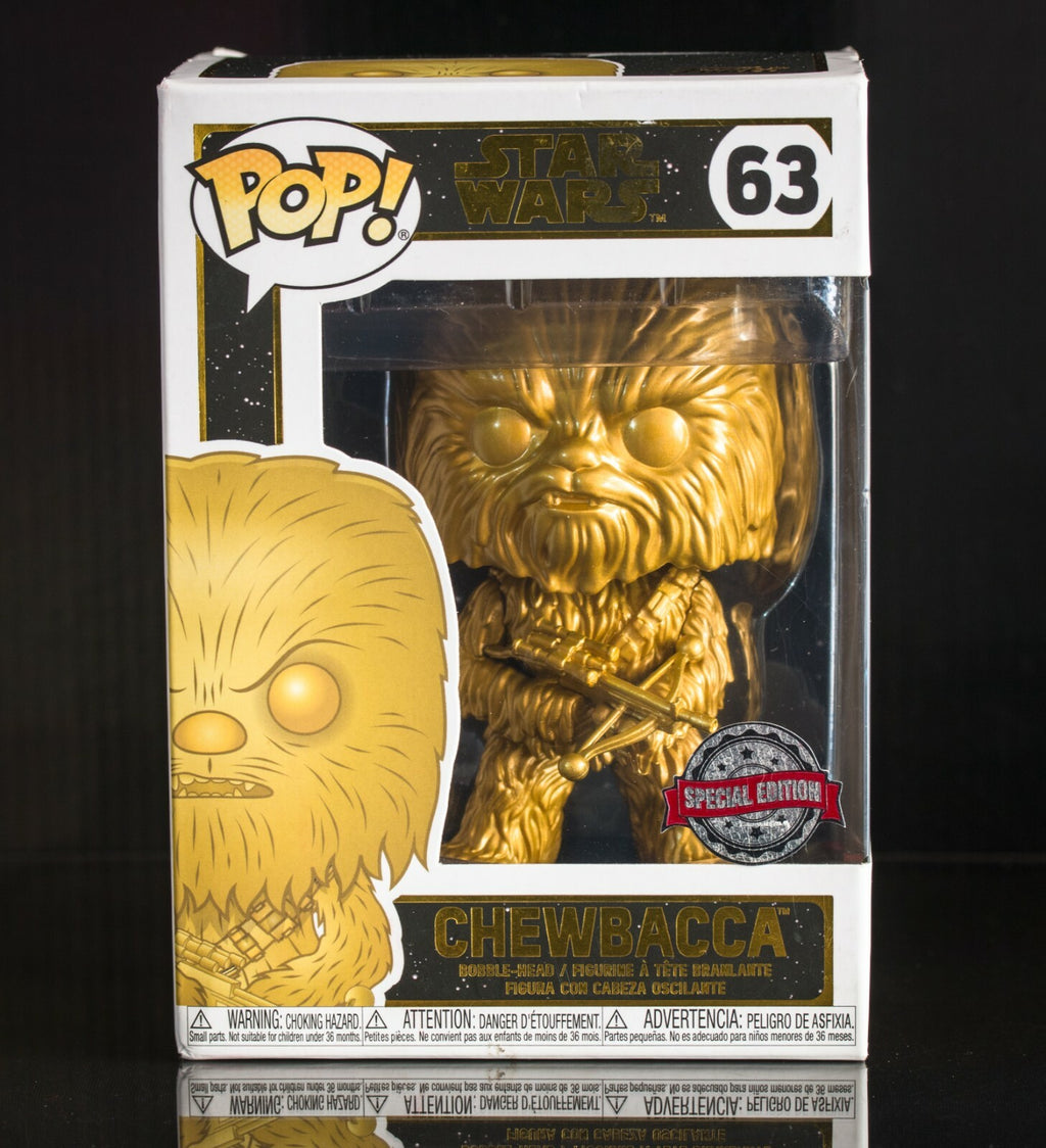 Star Wars Funko Pop! Chewbacca (Gold) #63 Special Edition