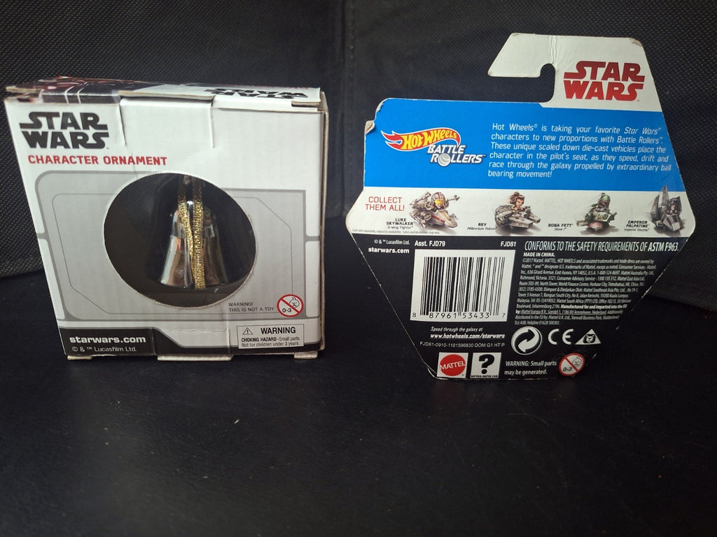 Star Wars Darth Vader Helmet Lot Stormtrooper Pop Ups Hot Wheels