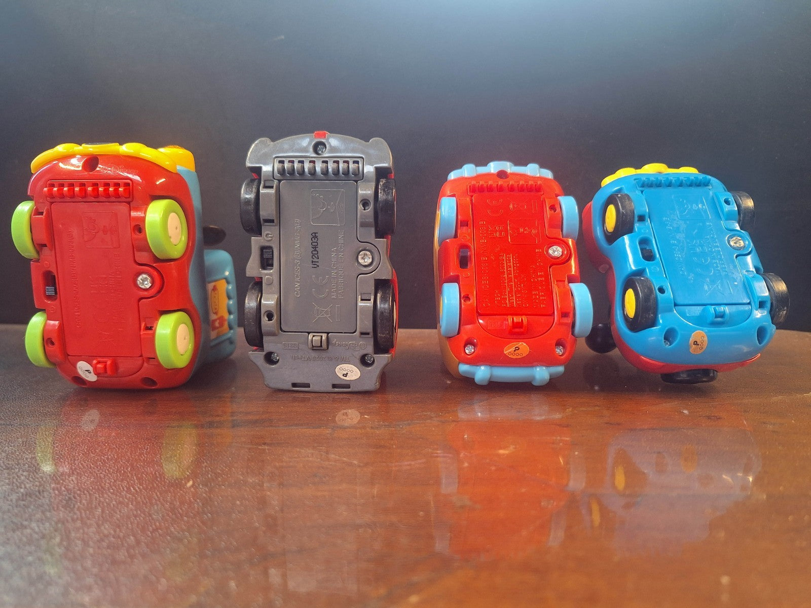 VTech Disney Mickey Mouse Toot-Toot Drivers 4 Car Bundle Lights Sounds Working