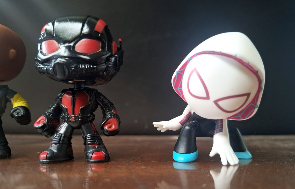 Funko Mystery Minis Marvel Bundle Spider Gwen Vision Ant-Man Captain Marvel Lot