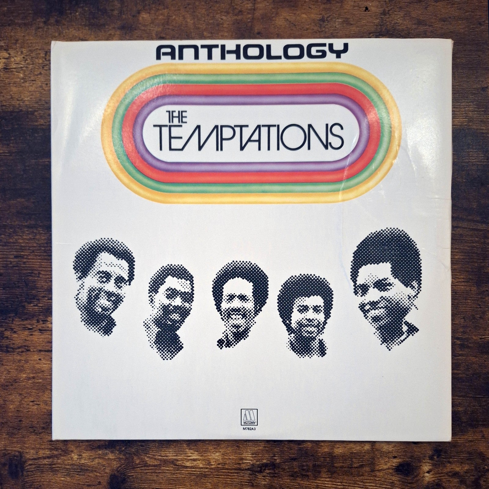 The Temptations Anthology 3LP 1973 US Motown M782A3 EX Vinyl Booklet