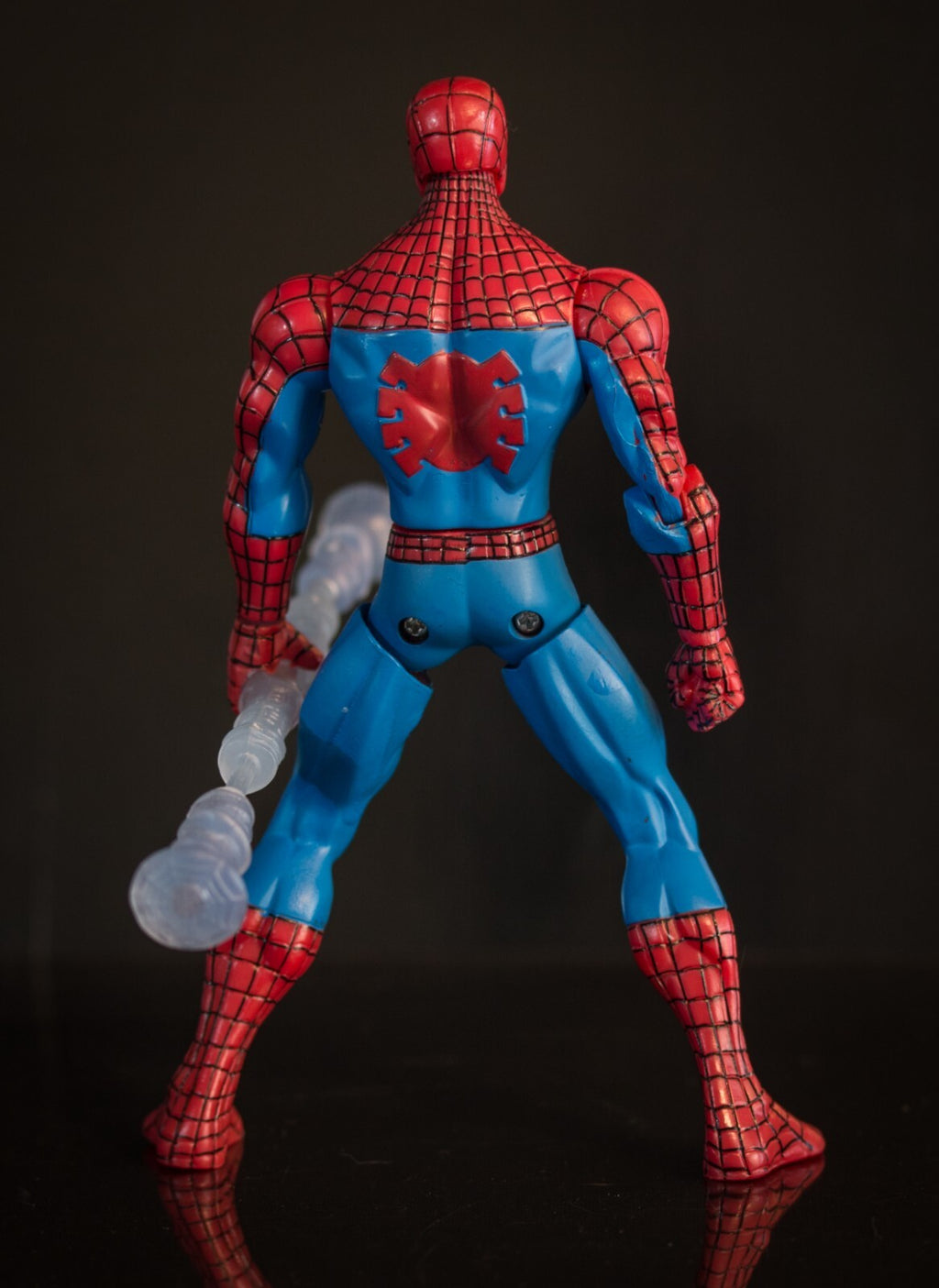 Hasbro 6" Spider-Man figure Spinning Web Staff - 2010