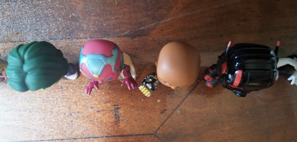Funko Mystery Minis Marvel Bundle Spider Gwen Vision Ant-Man Captain Marvel Lot
