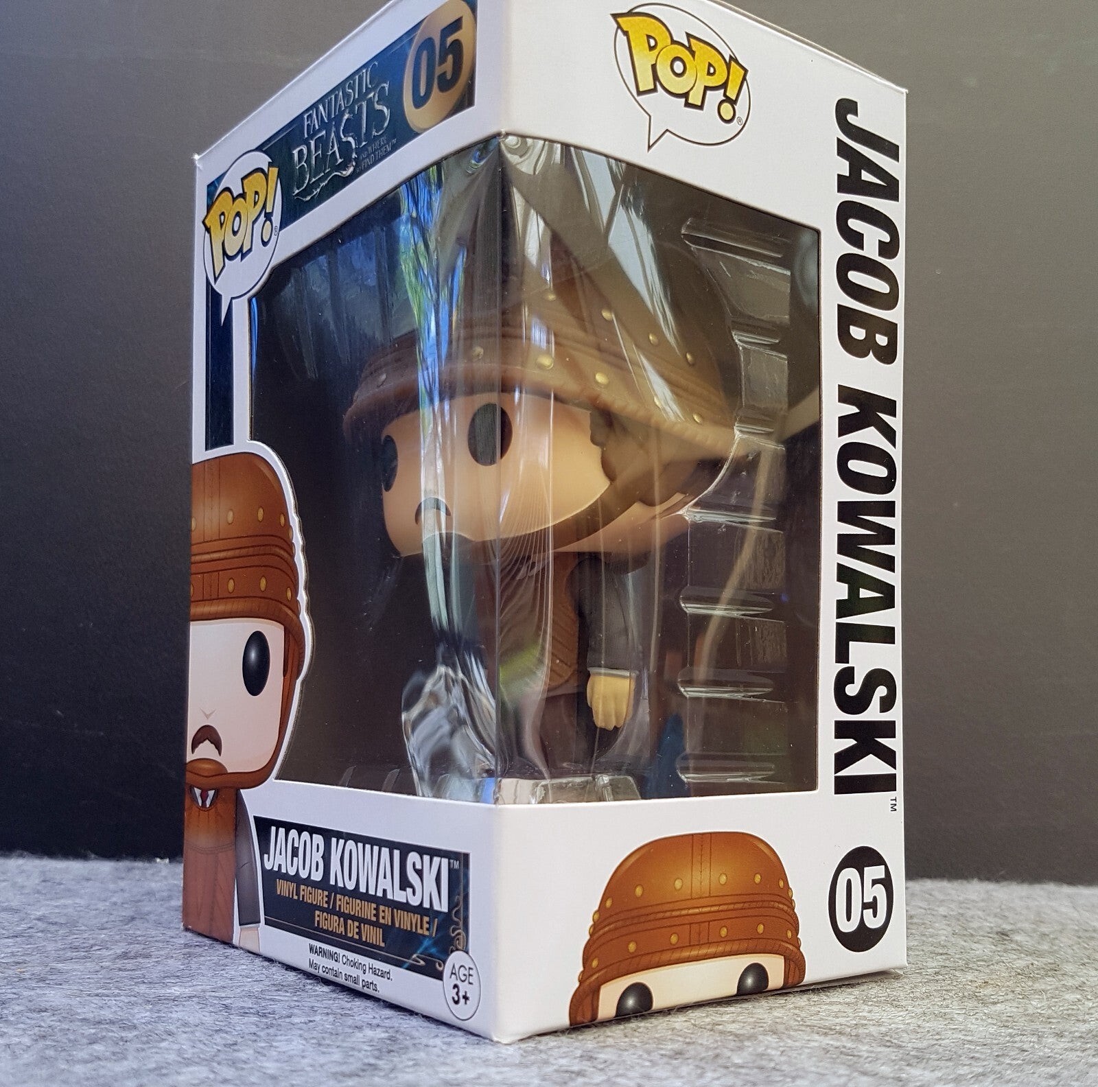 Funko Pop! FANTASTIC BEASTS - #05 JACOB KOWALSKI VINYL FIGURE NIB