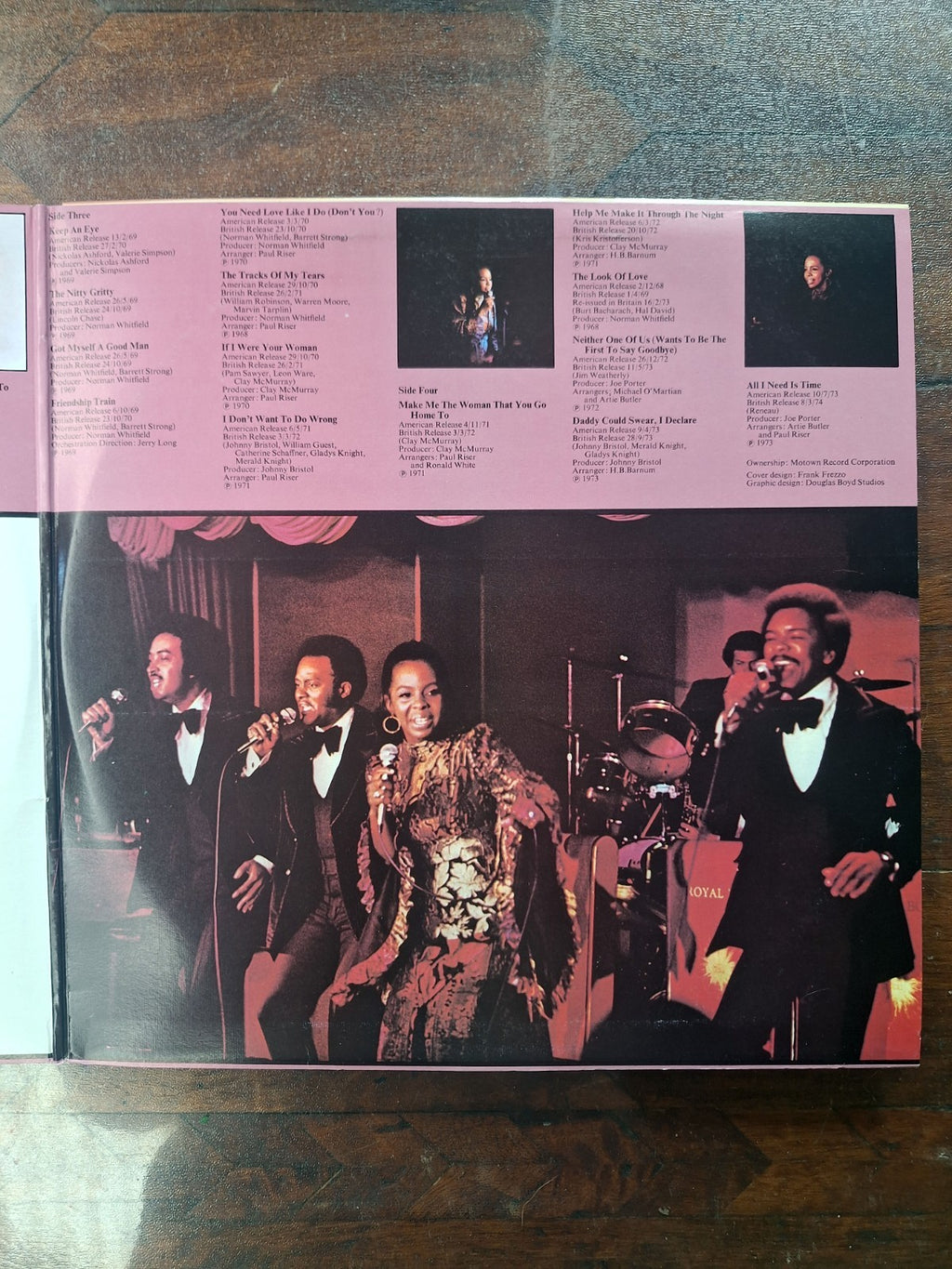 Gladys Knight & The Pips Anthology 2LP 1974 Australian EX/NM Booklet Motown