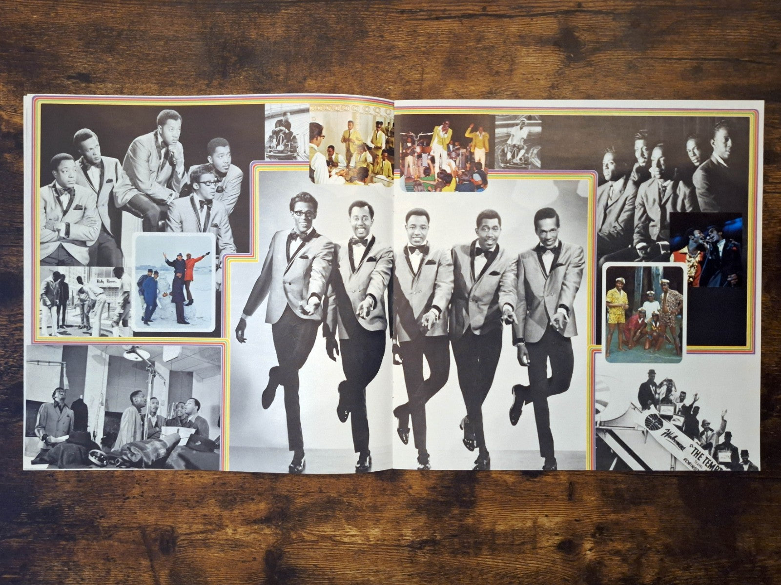 The Temptations Anthology 3LP 1973 US Motown M782A3 EX Vinyl Booklet