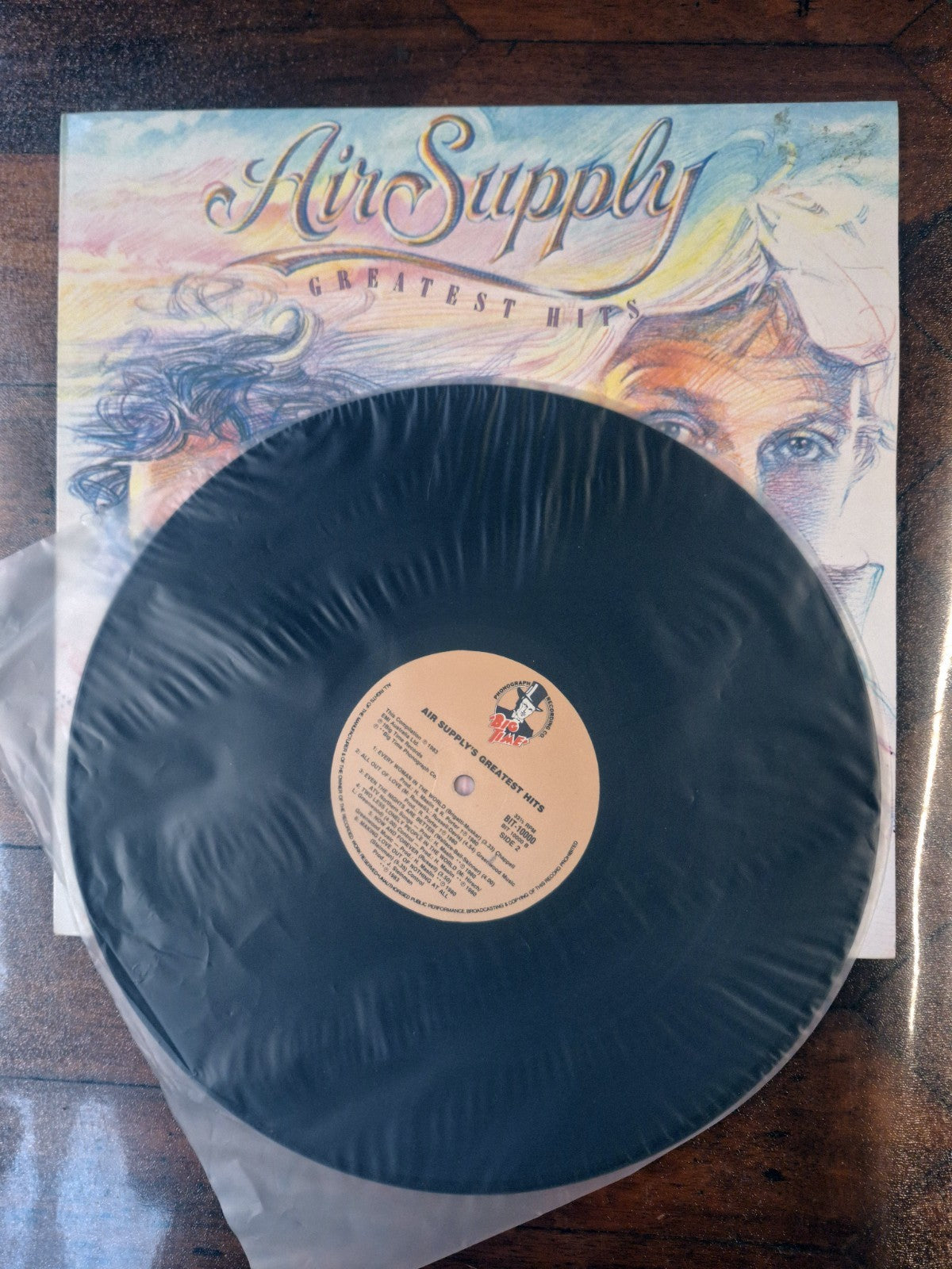 Air Supply Greatest Hits 1983 Australian LP BIT.10000 Maxicut VG+ Play Tested